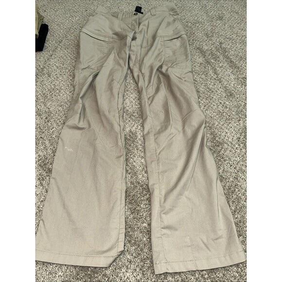 5.11 Tactical Pants - 5.11 Tactical Women's Beige Cargo Pants Size 10 Long. Zip Pockets Outdoors.